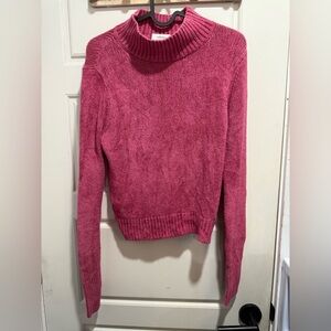 Wilfred Raspberry Turtleneck Sweater